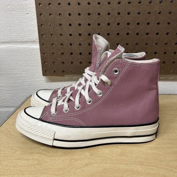 Converse Chuck 70 Hi Shoes Mens 5 Womens 7 Pink Aura Sneakers 172683C - Picture 1 of 9